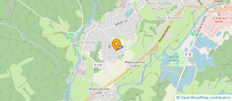 localisation de l'entreprise POWERCOM-FRANCE  MAGNY-VERNOIS