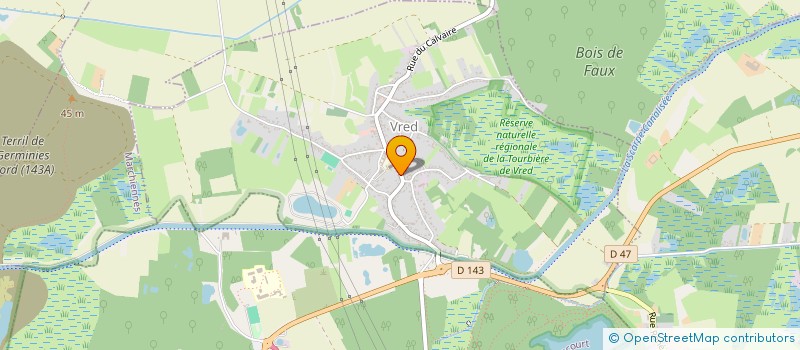 localisation de l'entreprise POWERFIT à VRED