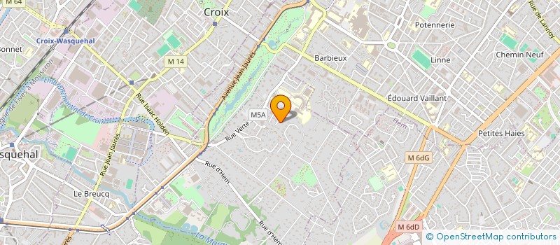 localisation de l'entreprise POWERFULL PLACE  CROIX