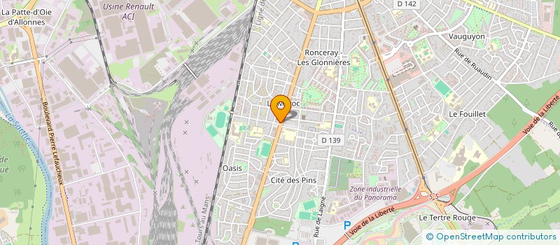 localisation de l'entreprise POWERKONG  LE MANS