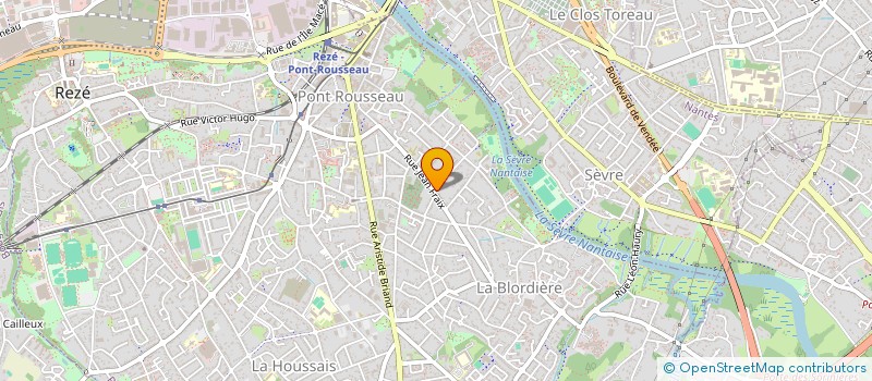 localisation de l'entreprise POWERLIST - TRANSITION ENERGETIQUE CITOYENNE.  REZE