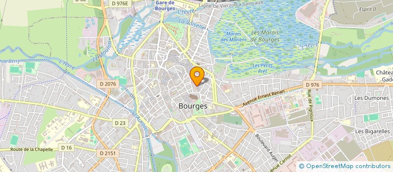 localisation de l'entreprise POWERMIX  BOURGES