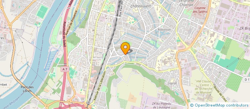 localisation de l'entreprise POWERR à VALENCE