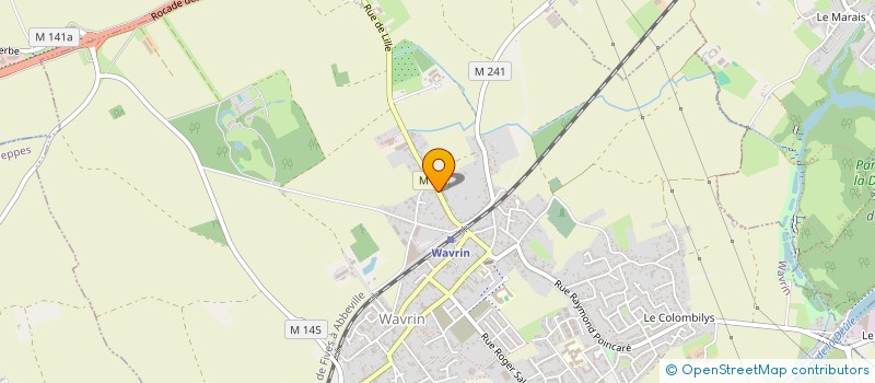 localisation de l'entreprise POWERSUN SOLUTIONS  WAVRIN