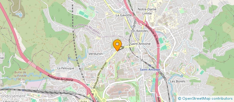 localisation de l'entreprise POWERTECH à MARSEILLE