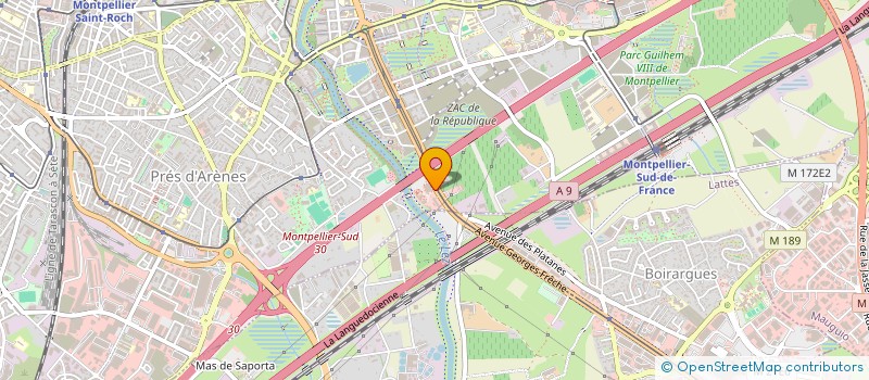 localisation de l'entreprise POWERWATT MOBILITY  MONTPELLIER