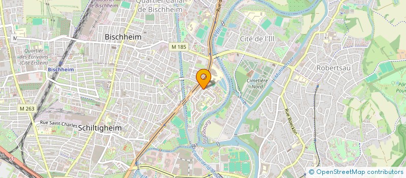 localisation de l'entreprise POWERZONE  SCHILTIGHEIM