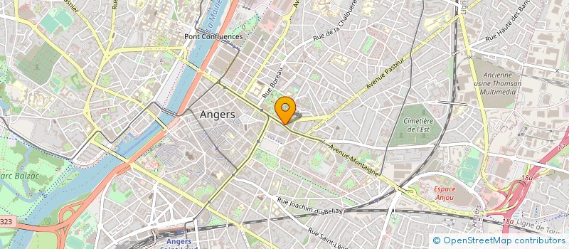 localisation de l'entreprise POWESTGROUP à ANGERS