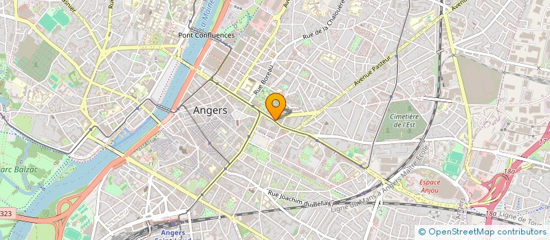 localisation de l'entreprise POWESTIMMO à ANGERS