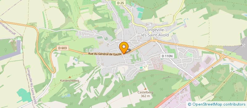 localisation de l'entreprise POX DESIGN à LONGEVILLE-LES-SAINT-AVOLD