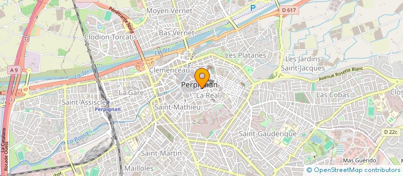 localisation de l'entreprise POX INVEST  PERPIGNAN