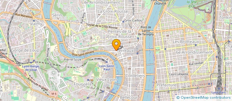 localisation de l'entreprise POYDENOT ARCHITECTES à LYON