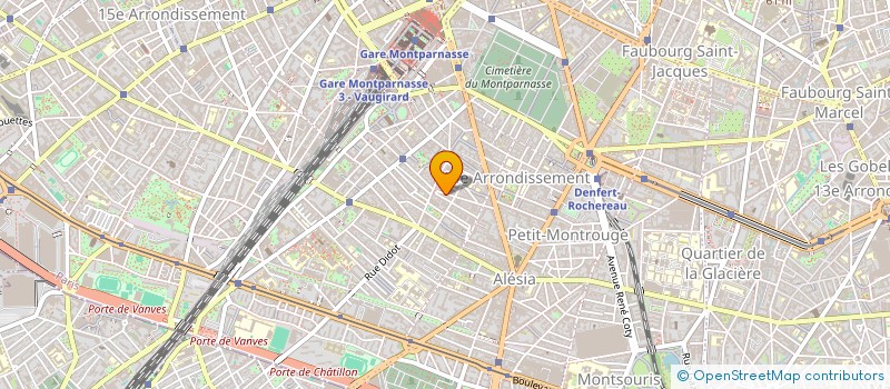 localisation de l'entreprise POYEN INFORMATIQUE à PARIS