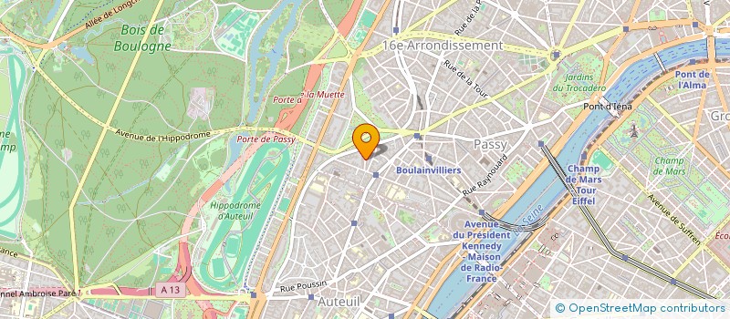 localisation de l'entreprise POYESIS  PARIS