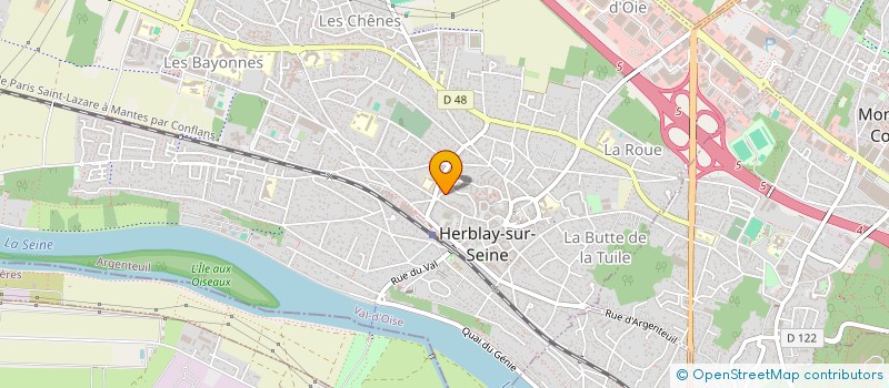 localisation de l'entreprise POYOS  HERBLAY-SUR-SEINE