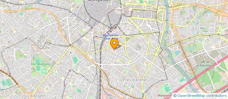 localisation de l'entreprise POZ HOLDING à MONTPELLIER