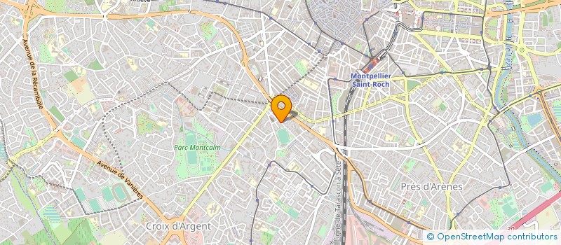 localisation de l'entreprise POZ POM à MONTPELLIER