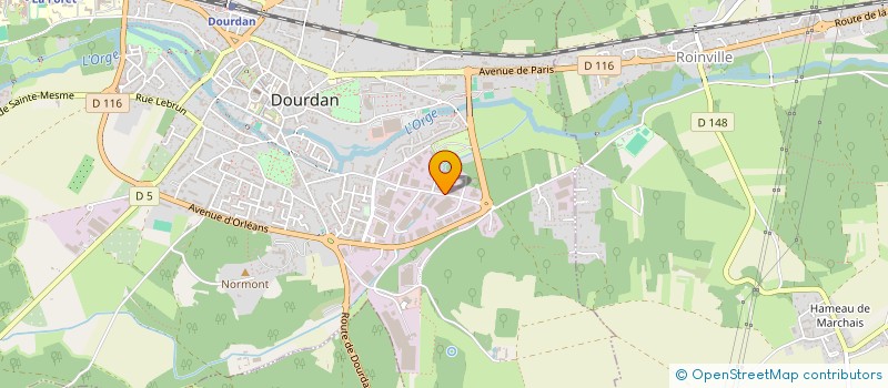 localisation de l'entreprise POZ7 COMMUNICATION  DOURDAN