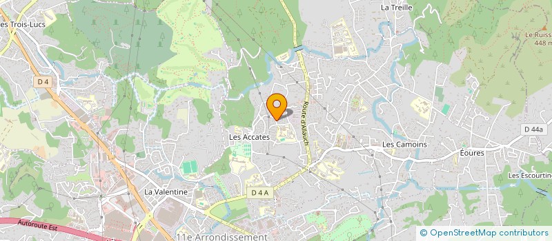 localisation de l'entreprise POZRACING  MARSEILLE