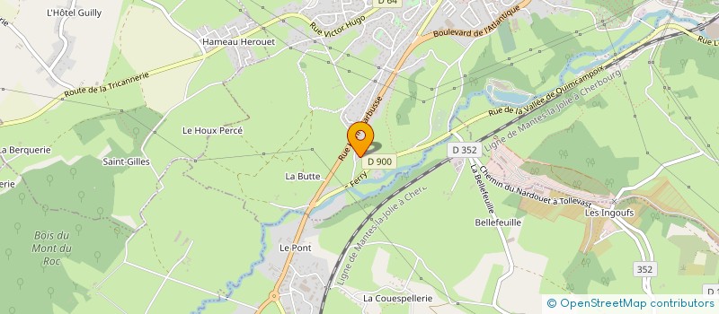 localisation de l'entreprise POZZI MAUGER  CHERBOURG-EN-COTENTIN