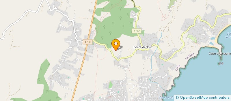 localisation de l'entreprise POZZO à PORTO-VECCHIO