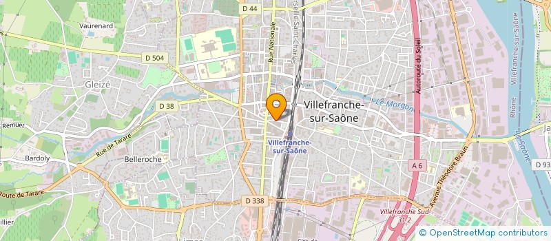 localisation de l'entreprise PP.91 à VILLEFRANCHE-SUR-SAONE