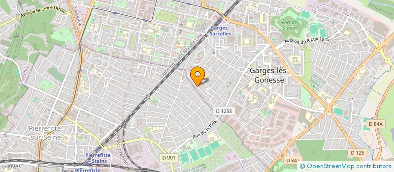 localisation de l'entreprise PP BATIMENT  GARGES-LES-GONESSE