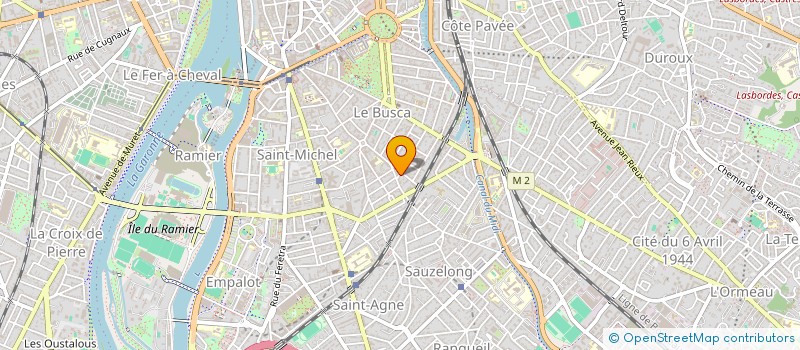 localisation de l'entreprise PP BAUDRIMONT à TOULOUSE