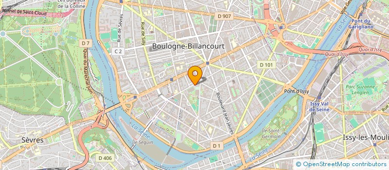 localisation de l'entreprise PP BOULOGNE BILLANCOURT à BOULOGNE-BILLANCOURT