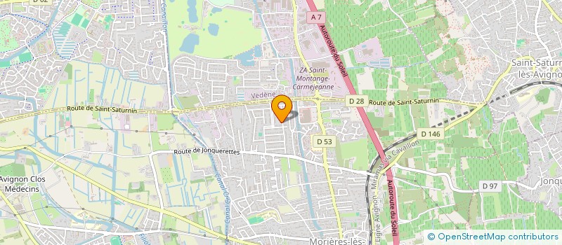 localisation de l'entreprise PP COMM  MORIERES-LES-AVIGNON