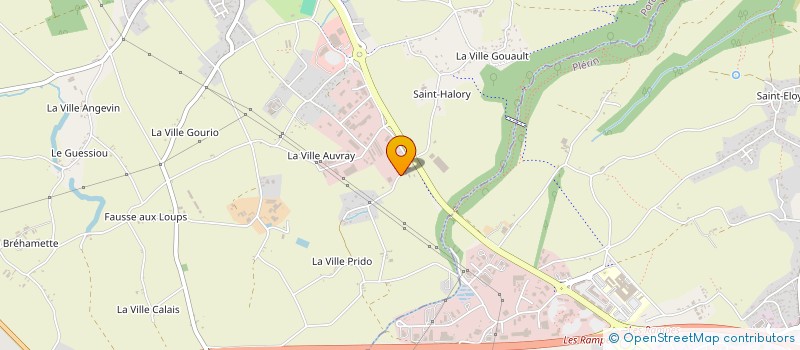 localisation de l'entreprise PP DISTRIBUTION  PORDIC