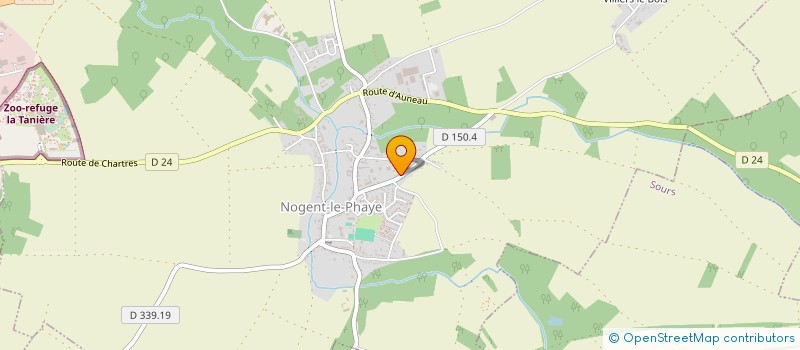 localisation de l'entreprise PP-ER INVEST à NOGENT-LE-PHAYE