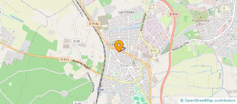 localisation de l'entreprise PP HABITAT  ELNE