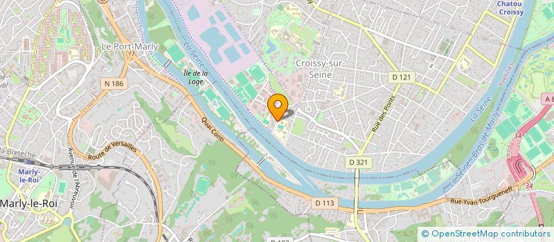 localisation de l'entreprise PP HOLDING à CROISSY-SUR-SEINE