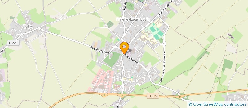 localisation de l'entreprise PP MENUISERIE à FRIVILLE-ESCARBOTIN