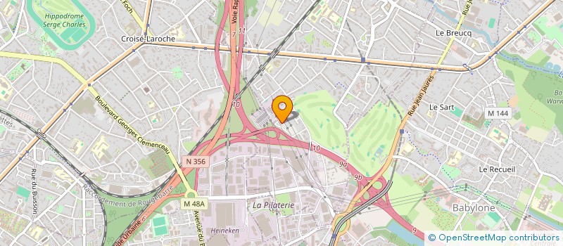 localisation de l'entreprise PP MORTAGNE DU NORD  WASQUEHAL