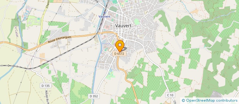 localisation de l'entreprise PP PARE BRISE  VAUVERT