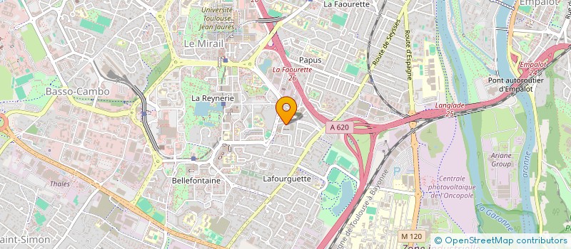 localisation de l'entreprise PP SECURITE à TOULOUSE