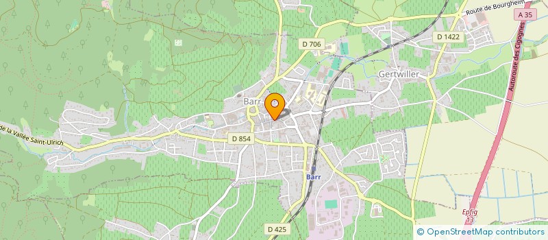 localisation de l'entreprise PP TECHNOLOGY  ENTZHEIM