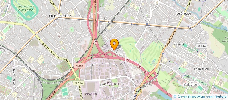 localisation de l'entreprise PP ZEGERSCAPPEL à WASQUEHAL