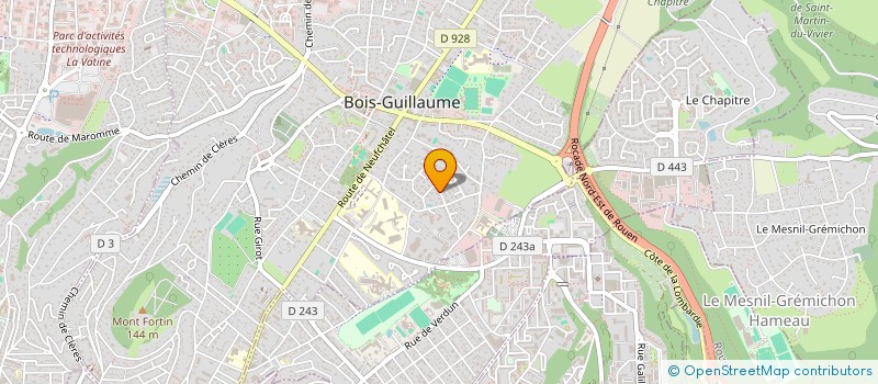 localisation de l'entreprise PP07 à BOIS-GUILLAUME