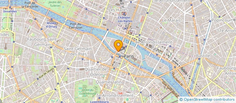 localisation de l'entreprise PP15  PARIS