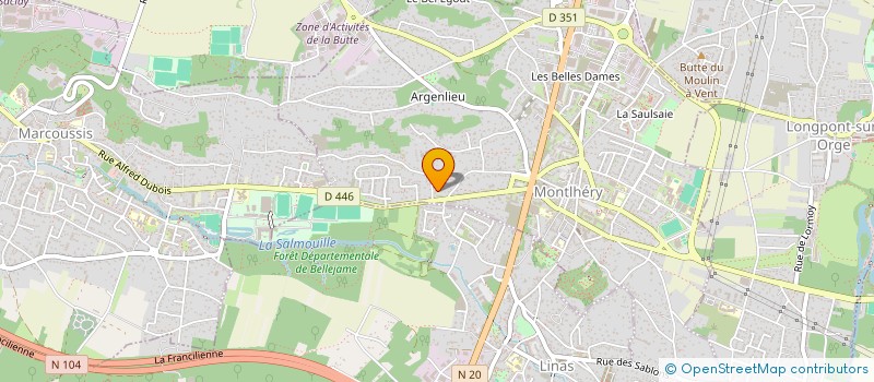 localisation de l'entreprise PP2  FONDETTES