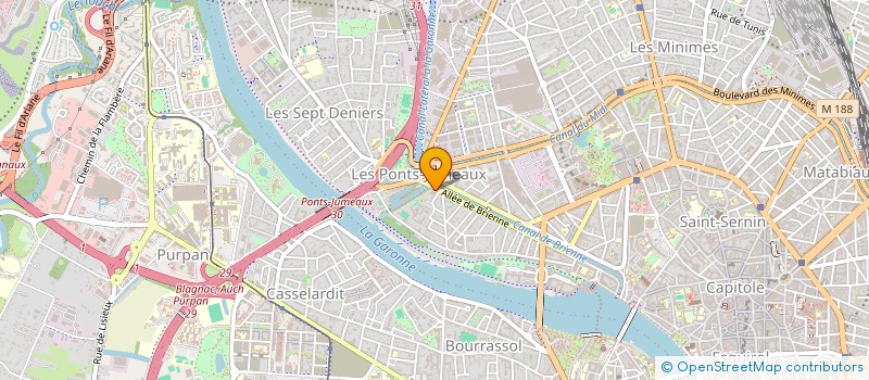 localisation de l'entreprise PPA à TOULOUSE