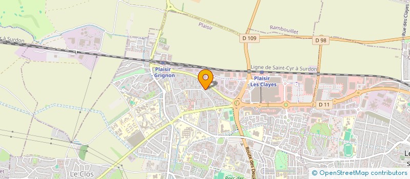 localisation de l'entreprise PPA  PLAISIR