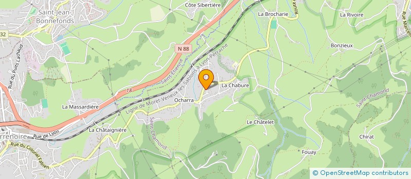 localisation de l'entreprise PPA CONSEIL à SAINT-CHAMOND
