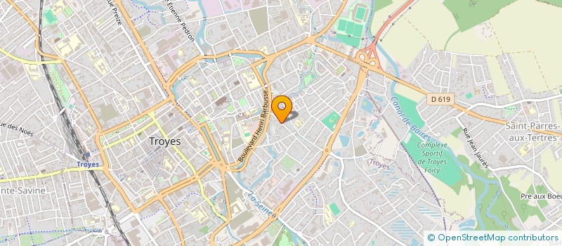 localisation de l'entreprise PPAC51  TROYES
