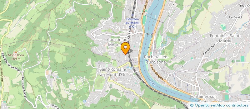 localisation de l'entreprise PPAH TOWER  COUZON-AU-MONT-D'OR