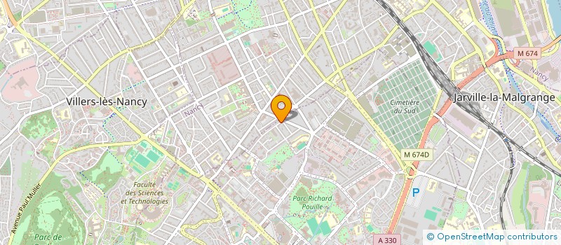 localisation de l'entreprise PPAT PATRIMOINE  VANDUVRE-LES-NANCY