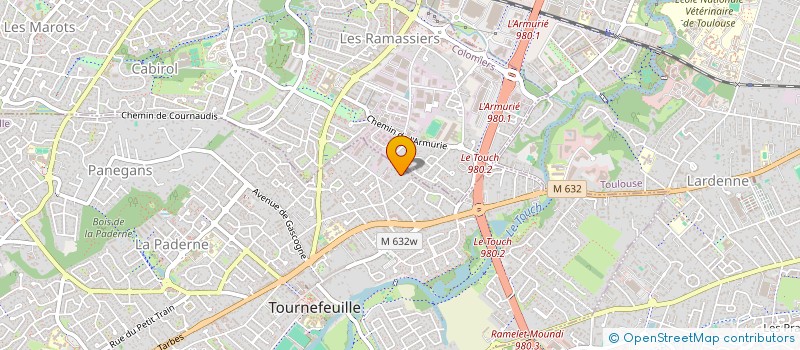 localisation de l'entreprise PPBATIMENT31  TOURNEFEUILLE